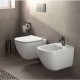 Set vas wc cu capac softclose si bideu suspendat Ideal Standard Tesi AquaBlade. Poza 2549