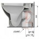 Conector scurgere verticala Ideal Standard pentru Vas WC Connect. Poza 2601