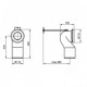 Conector scurgere verticala Ideal Standard pentru Vas WC Connect. Poza 2602