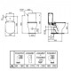 Set complet vas wc cu rezervor si capac softclose Ideal Standard Tesi Aquablade. Poza 2628